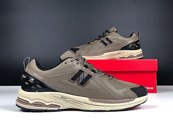 р.41-46 Кроссовки New Balance 1906R оливковые термо KS 12609