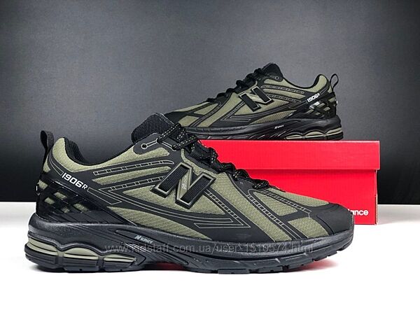 р.41-46 Кроссовки New Balance 1906R хаки термо KS 12611