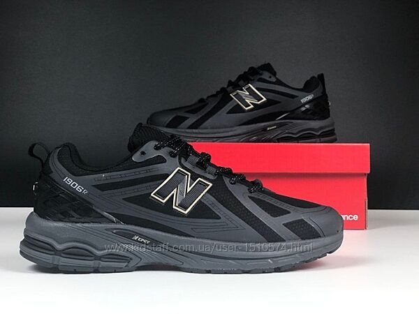 р.41-46 Кроссовки New Balance 1906R черные термо KS 12612