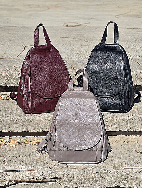 Женский рюкзак Virginia Conti Италия. Естественная кожа.