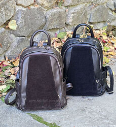 Женский рюкзак Virginia Conti Италия. Естественная кожа.