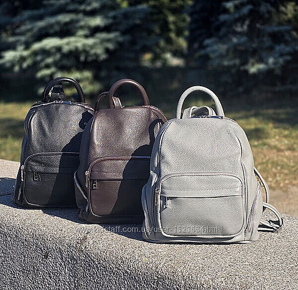 Женский рюкзак Virginia Conti Италия. Естественная кожа.