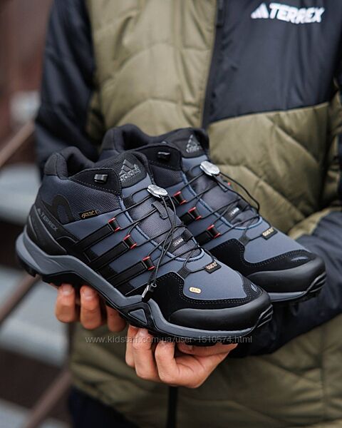 р.41-46 Кроссовки  с мехом Adidas Terrex Fast R Mid Gore-Tex  AD116