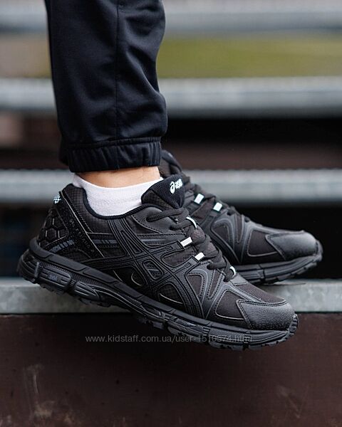 р.37-46 Кроссовки термо Asics Gel Kahana 8 Black AS040