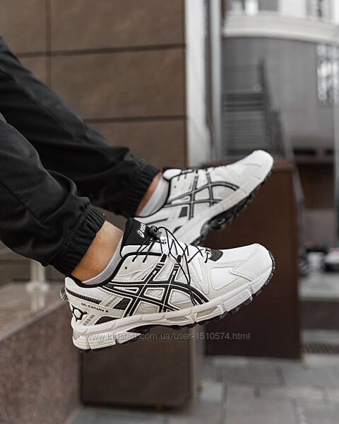р.41-45 Кроссовки термо Asics Gel Kahana 8 White Black Gore-Tex AS016