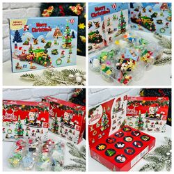 Адвент календарь конструктор 2 цвета   Артикул 2581