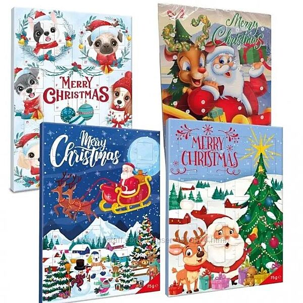 Шоколадный адвент календарь Артикул2583