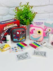 Фотоаппарат термо печать с фронтальной камерой Артикул 2364 и 2365