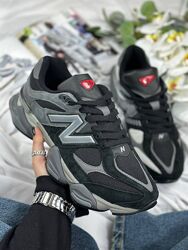 р.37-45 Кроссовки New Balance 9060 Black Grey Артикул 0741