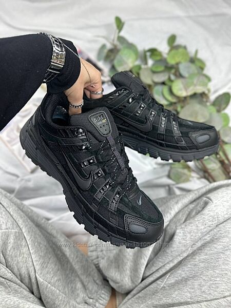 р.37,41,45 Кроссовки Nike P-6000 Black Gore Tex, термо Артикул 0746