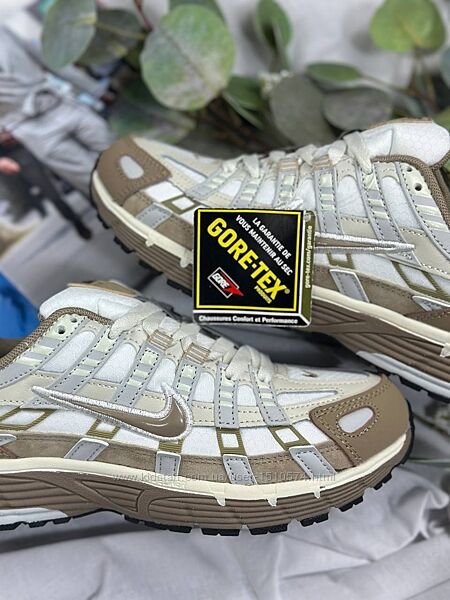 р.37-45 Кроссовки Nike P-6000 Brown Gore Tex, термо Артикул 0747