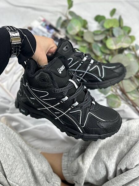 36-44 Кроссовки Asics Gel-Kahana 8 Black Gore-Tex, Мех Артикул 0748
