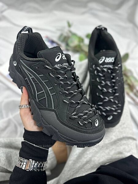 р.42, 44 Кроссовки Asics Gel-Pickax Black Артикул 0751