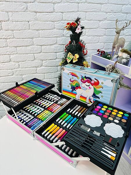 Большой премиум набор для рисования 145 предметов Артикул 1356