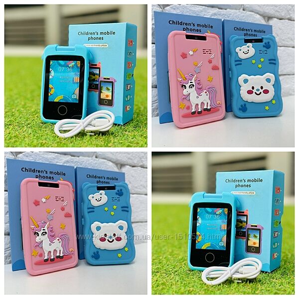 Детский смартфон  фотоаппарат  фронтальная камера Артикул 2438