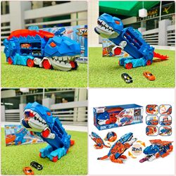 Мега трансформер Dino Трейлер-Автовоз  Артикул 2478