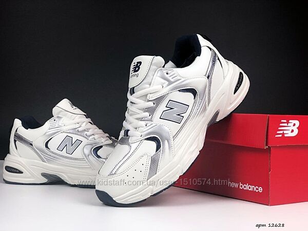 р.36-44 Кроссовки New Balance 530 белые зима KS 12628