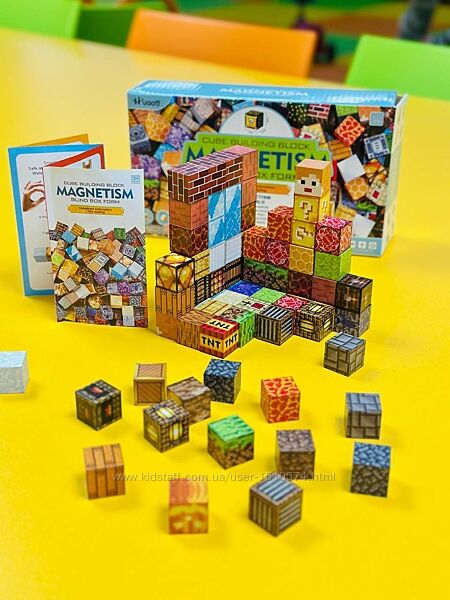 Магнитный конструктор на 72 детали  Minecraft Артикул2538