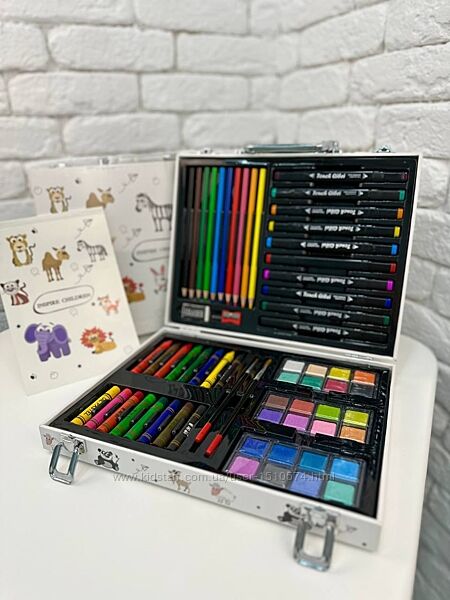 Чемодан творчества на 65 предметов  Артикул 1328