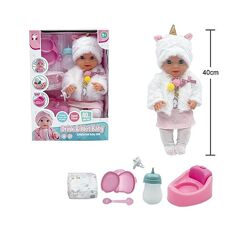 Пупс Единорожка музыкальный, 40 см Артикул 2597