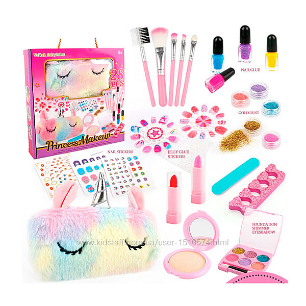 Косметичка для девочек Единорог Артикул 2572