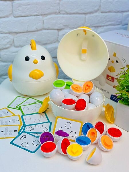 3D Курица сортер  24 яйца   Артикул 2531