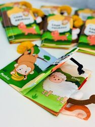 Мягкая развивающая книга шуршалка Артикул 2525