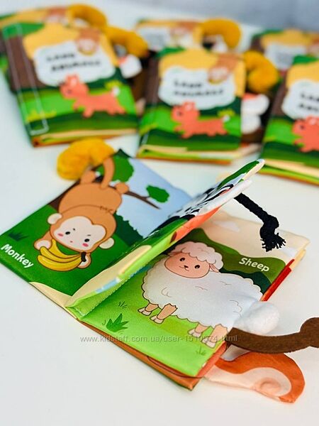 Мягкая развивающая книга шуршалка Артикул 2525