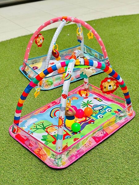 Детский коврик для малыша 3 цвета Артикул 2439