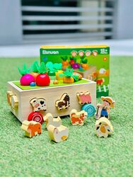 Деревянная развивающая Каталка Артикул2437