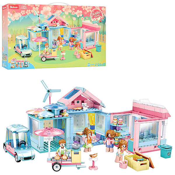 Конструктор Ресторан 410 деталей Артикул M38-B0822