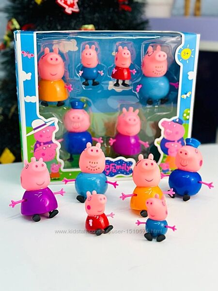 Игровой Набор Свинка Пеппа Большой Happy Family Артикул 2348