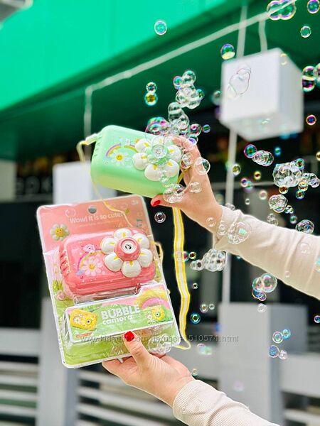 Фотоаппарат с пузырьками 2 цвета Артикул 2402