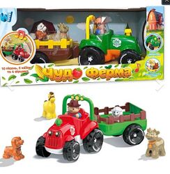 Музыкальный трактор 2 цвета Артикул 2610