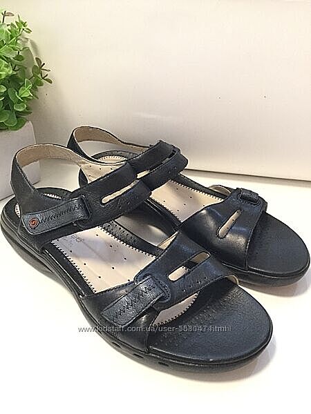 р.42 Clarks женские кожаные босоножки оригинал