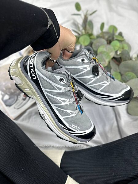 р.36-45 Кроссовки Salomon XT-6 White Grey Артикул 0531