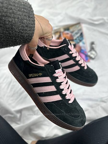 р.39,40,41 Кроссовки Adidas Special Handball Black Pink  Артикул 0789
