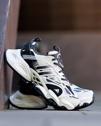 р.36-41 Кроссовки Adidas Vento XLG Runner Deluxe White Black Grey AD119