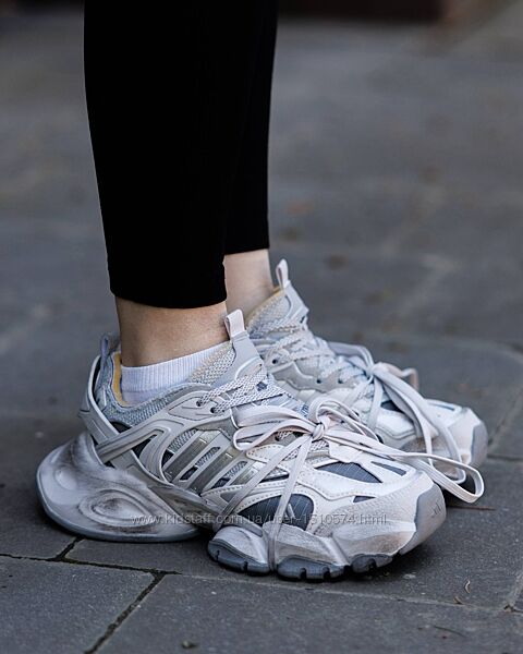 р.36-41 Кроссовки Adidas Vento XLG Runner Deluxe Grey AD120