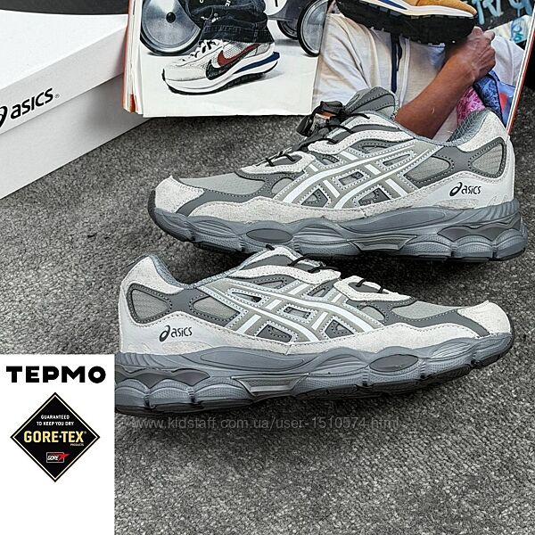 р.41-44 Asics Gel-Nyc Grey Gore-teх, Термо Артикул 1077