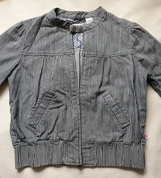 Джинсовая коттоновая куртка жакет джинсовка La Redoute XS-S Франция
