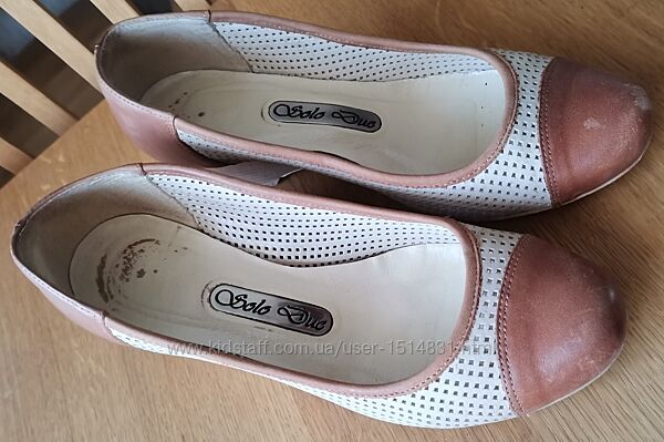 Літні туфлі Solo Due. Розмір 36 23 см