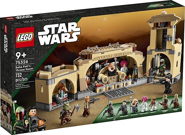 LEGO Star Wars Тронна зала Боби Фетта 75326
