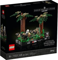 LEGO Star Wars Діорама Погоня на спідері на Ендорі 75353