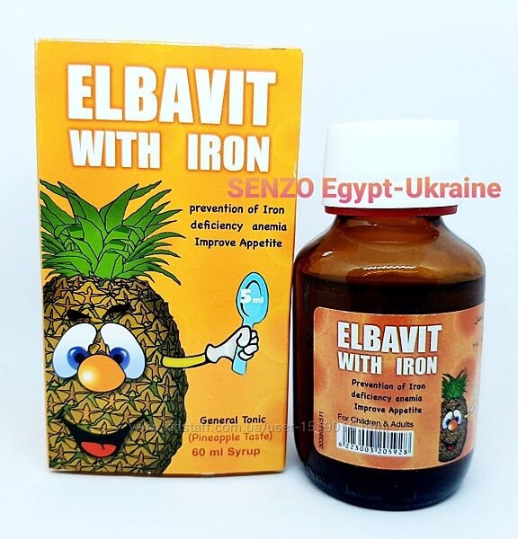 Elbavit мультивитаминный комплекс с кальцием, железом