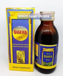 Гуава сироп натуральный от кашля GUAVA SYRUP Египет 120 мл