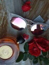 Красивые зеркальные солнцезащитные очки Италия