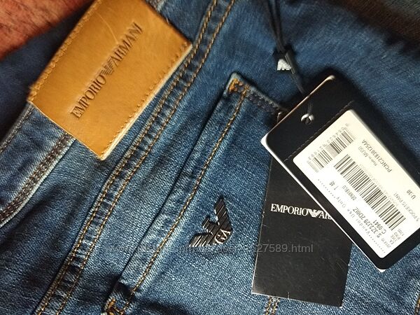 Джинсы мужские Emporio Armani Оригинал Италия  Новые с биркой 