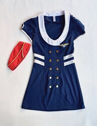 Костюм стюардеса косплей стриптиз