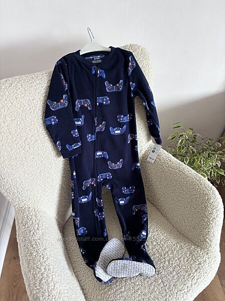 Человечек флисовый піжама Картерс флісова